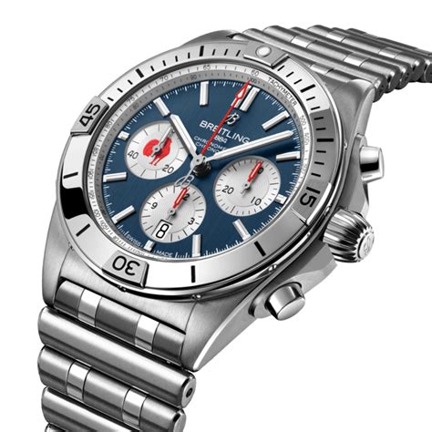 breitling chronomat 42 blue|breitling chronomat b01 42 review.